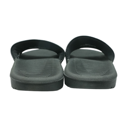 Black Athletic Slides Shoes