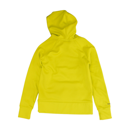 Neon Yellow Graphic Hoodie Pullover