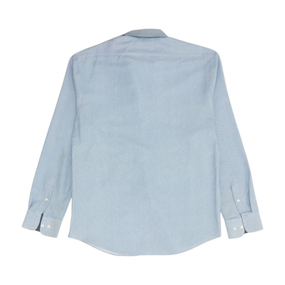Blue Check Long Sleeve Button Down