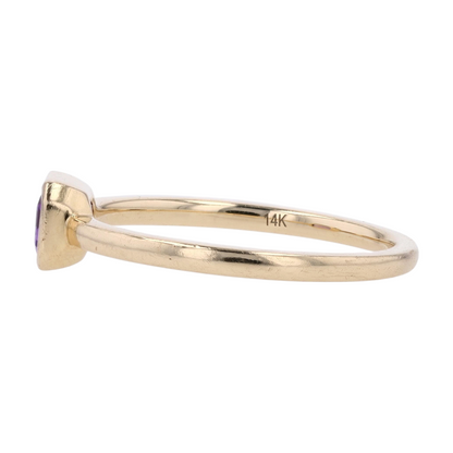 14K Yellow Gold Fashion Ring