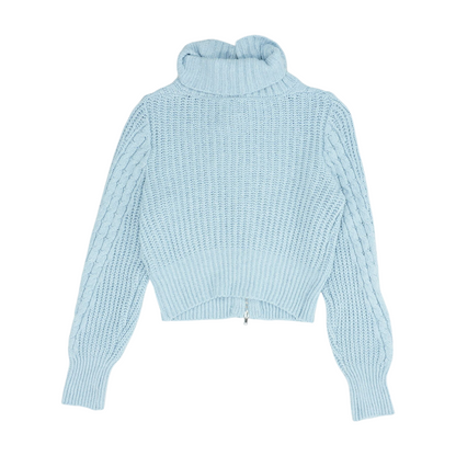 Blue Cardigan Sweater