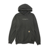 Gray Solid Hoodie Pullover