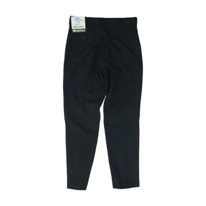 Black Solid Dress Pants