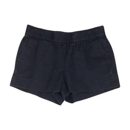 Navy Solid Khaki Shorts