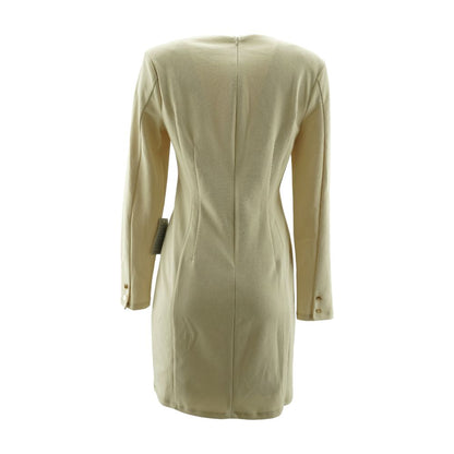 Beige Mini Dress