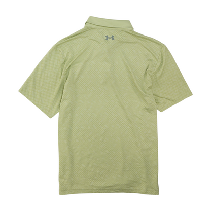 Green Solid Short Sleeve Polo