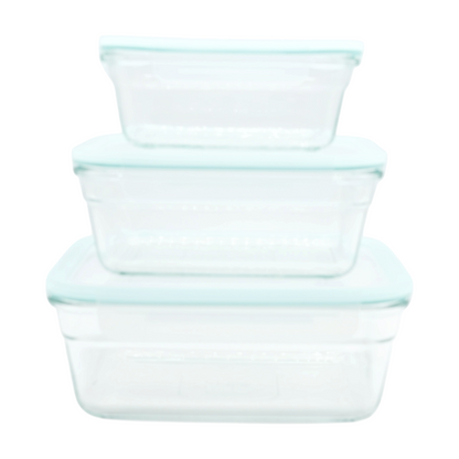 Oven Safe Glass Containers with Sealed Lids