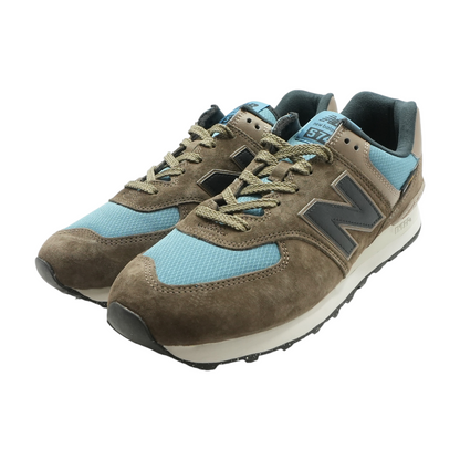 574 Cordura Dark Mushroom Low-Top Athletic Shoes