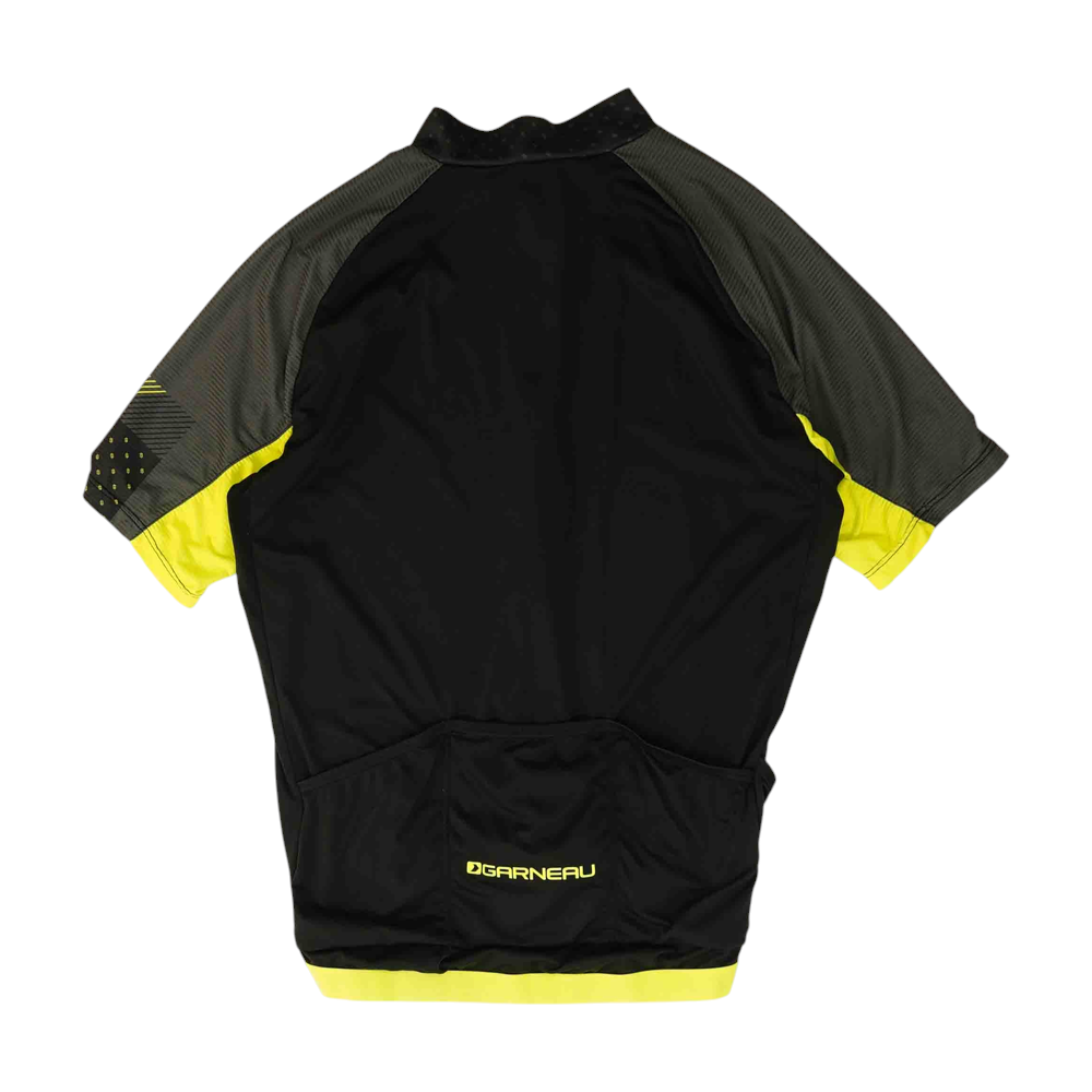Men's Black Color Block Cycling Jacket