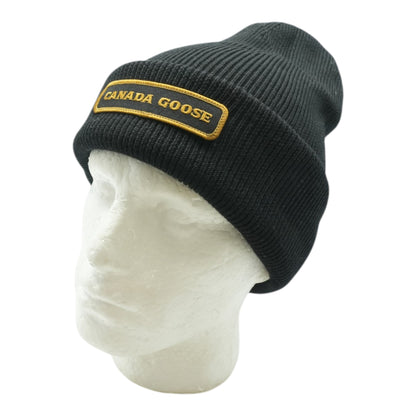Black Emblem Rib Toque