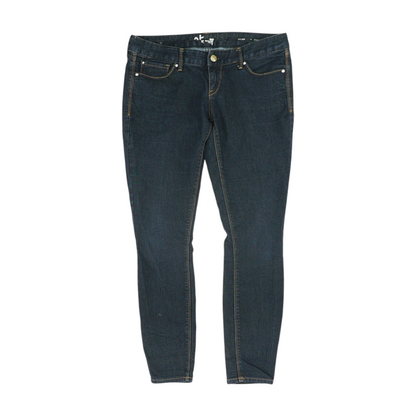 Blue Short Skinny Jeans