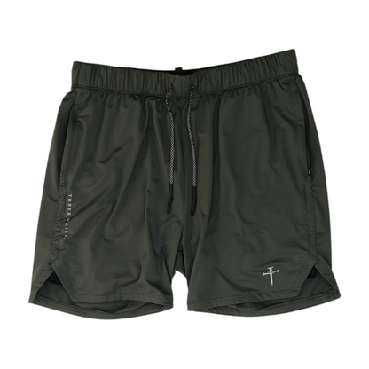 Gray Active Shorts