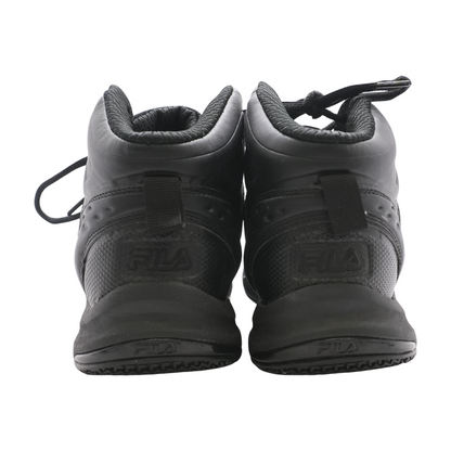 Black High-Top Athletic Shoes