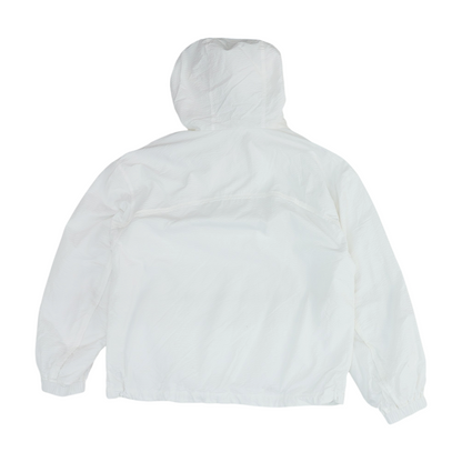 White Solid 1/4 Zip Pullover