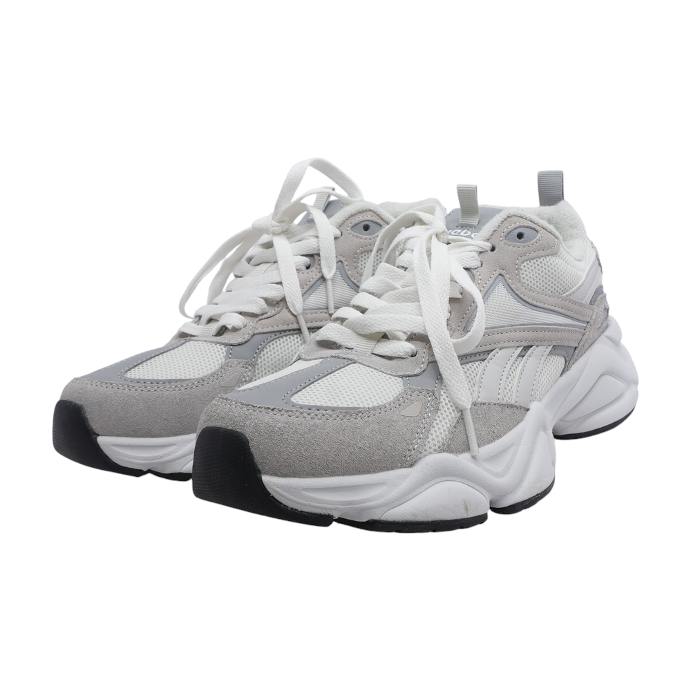 Gray Low-Top Athletic Shoes