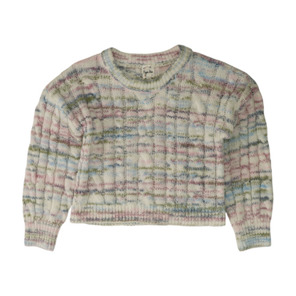 Multi Striped Pullover Sweater