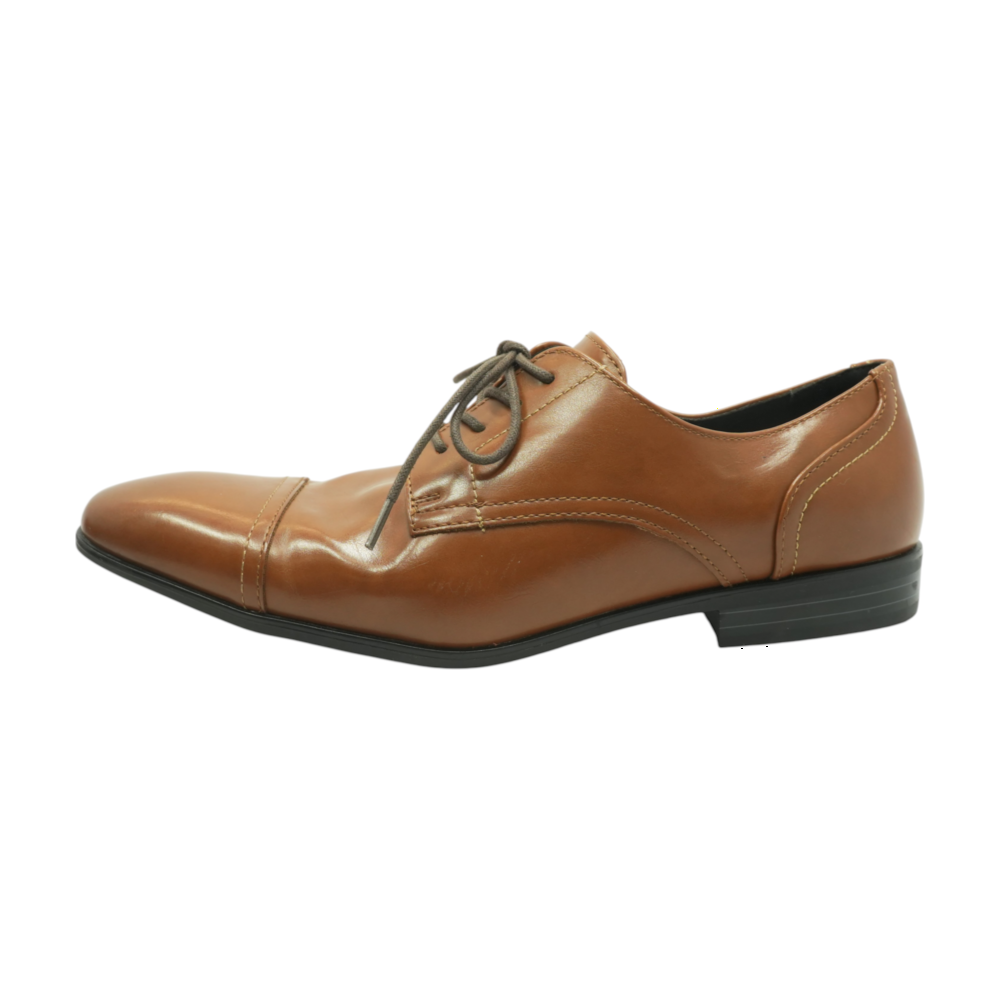 Brown Lace-Up Dress Shoes
