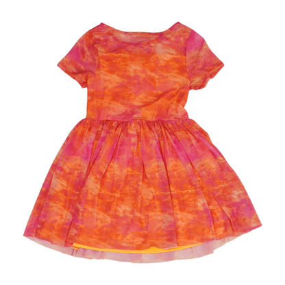 Pink Tie-Dye Dress