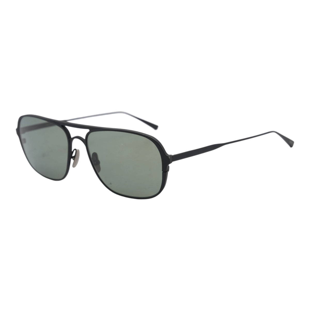 Black Yeager Aviator Sunglasses