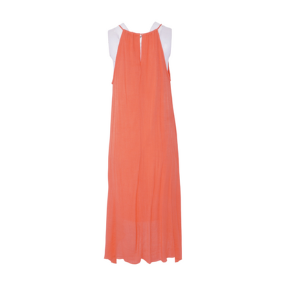 Coral Midi Dress