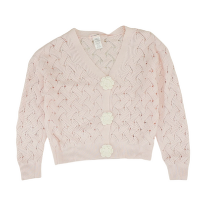 Pink Cardigan Sweater