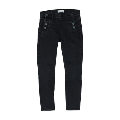Black Solid Jeans