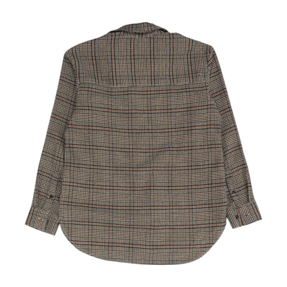 Brown Plaid Button Down