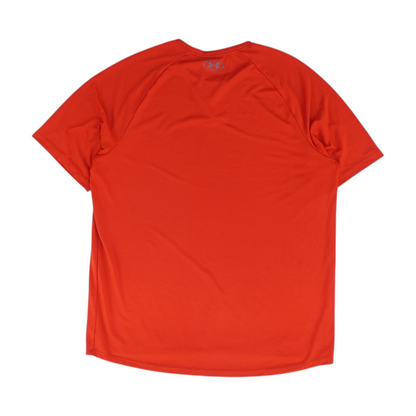 Red Solid Active T-Shirt