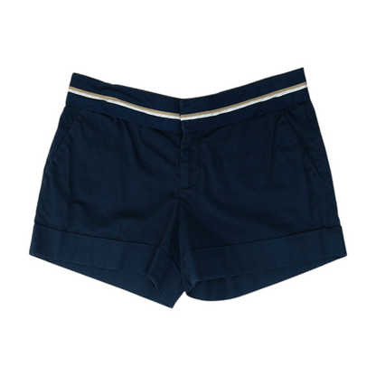 Navy Solid Chino Shorts
