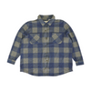Blue Check Flannel Button Down