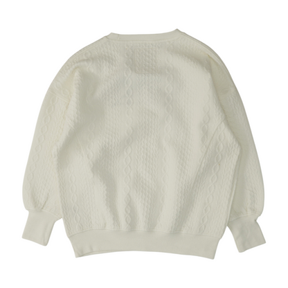 White Alabama Crimson Tide Solid Sweatshirt Pullover