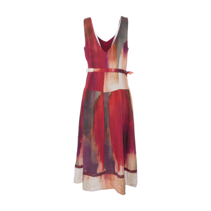 Multi Print Midi Dress