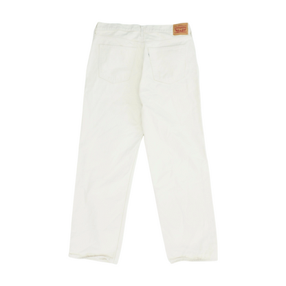 Beige Straight Jeans