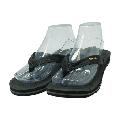 Black Flip-Flop Sandals