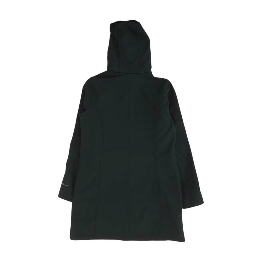 Black Tall Solid Coat