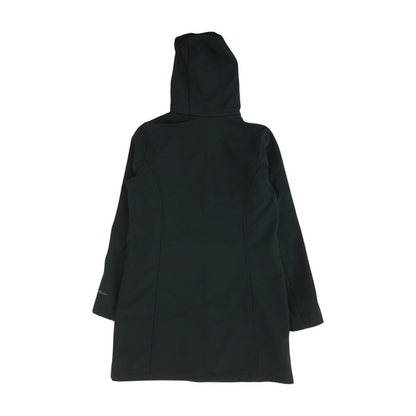 Black Tall Solid Coat