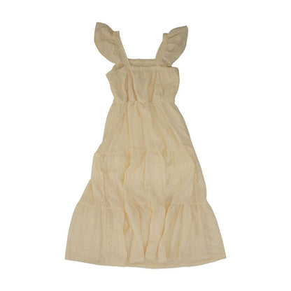 Yellow Solid Dress