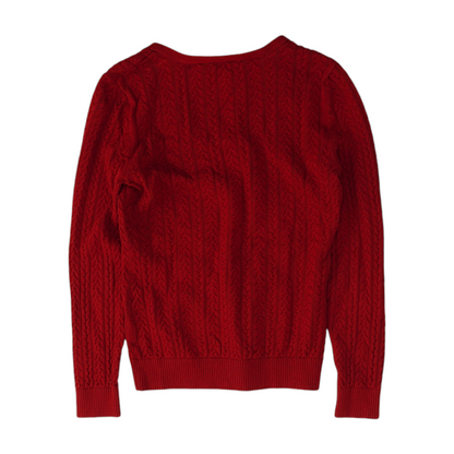 Red Pullover Sweater