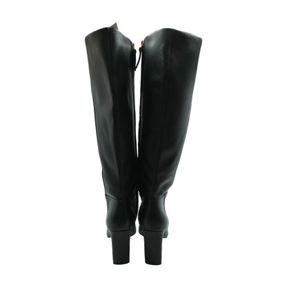 Black Knee High Boots