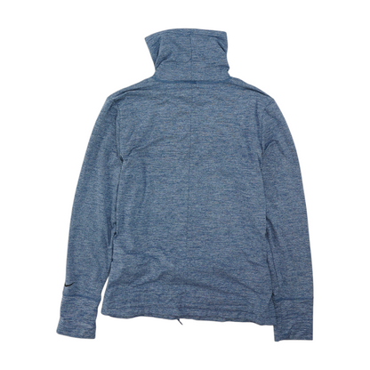 Nike Blue Solid Sweatshirt Pullover – Image 2