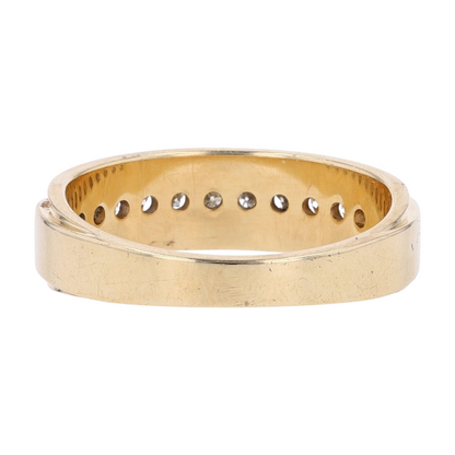 3/8 ctw 14K Yellow Gold Diamond Band