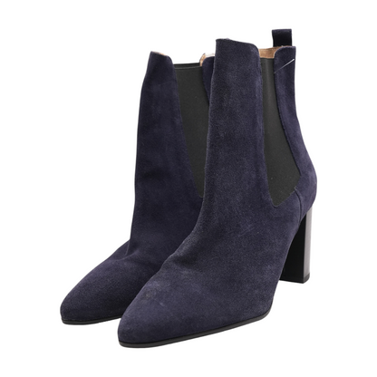 Navy Ankle Boots