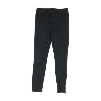 Black Solid Jeans