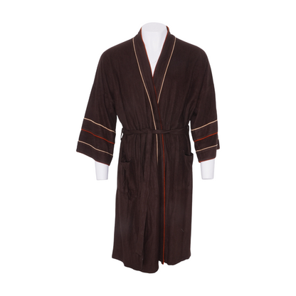 Vintage Brown Solid Robe
