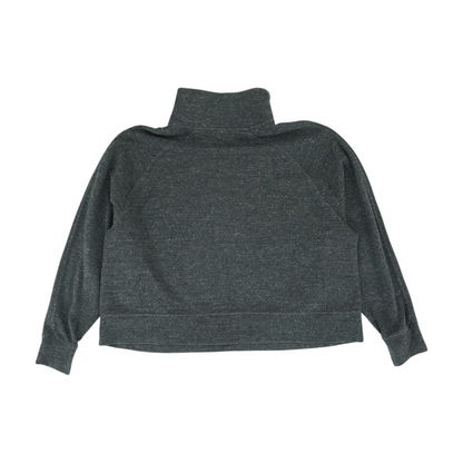 Gray Plus Solid 1/4 Zip Pullover