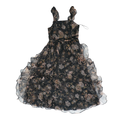 Black Floral Dress