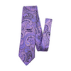 Purple Paisley Neck Tie
