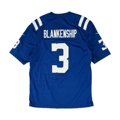 Men's Blue Indianapolis Colts Short Sleeve Jersey