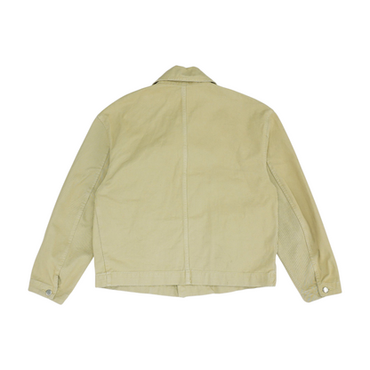 Khaki Solid Jacket