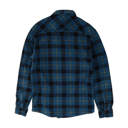 Blue Plaid Flannel Button Down